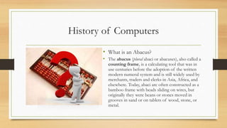 Introduction to computers | PPTX