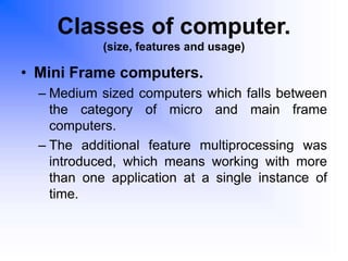 Introduction to computers