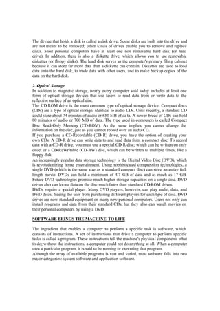 Introduction to computers | PDF
