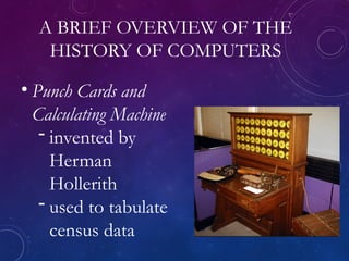 Introduction and history of Computers.pptx