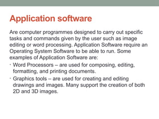 Example Sof Programmes Introduction to computers for Nursing and midwifery | PPTX