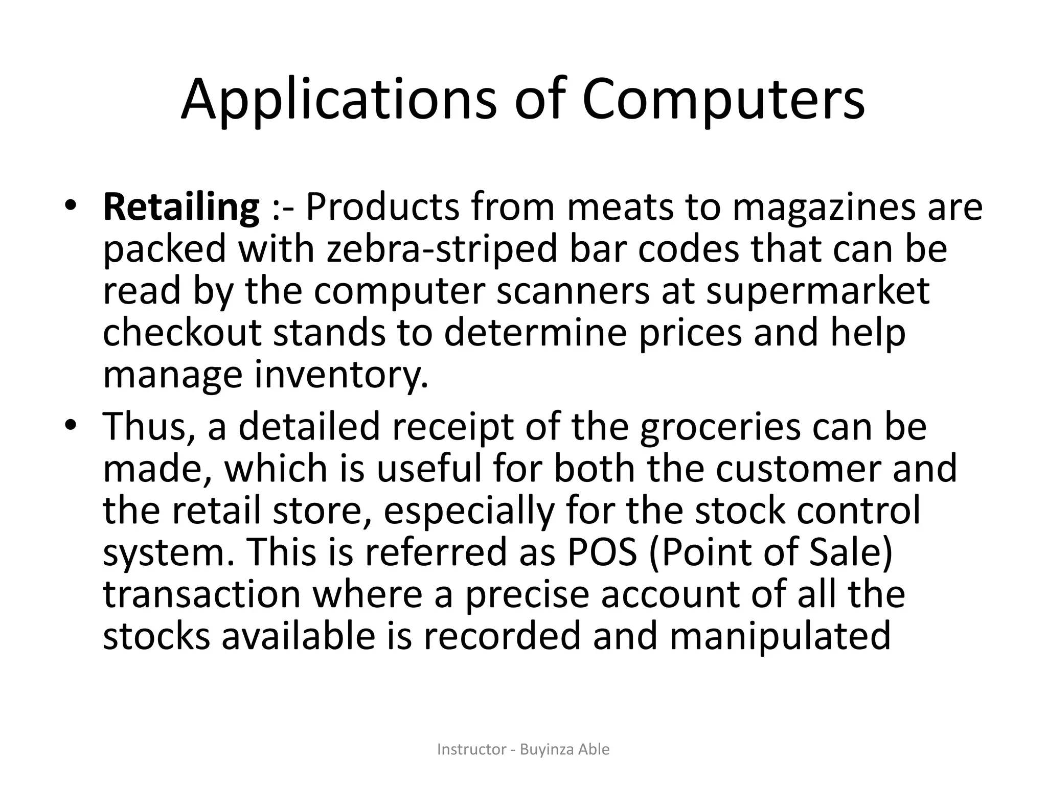 Introduction to computers notes | PPT