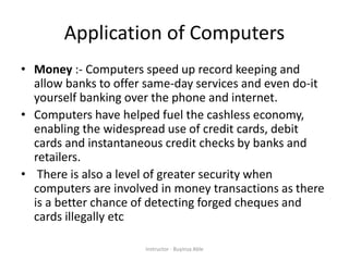 Introduction to computers notes | PPTX