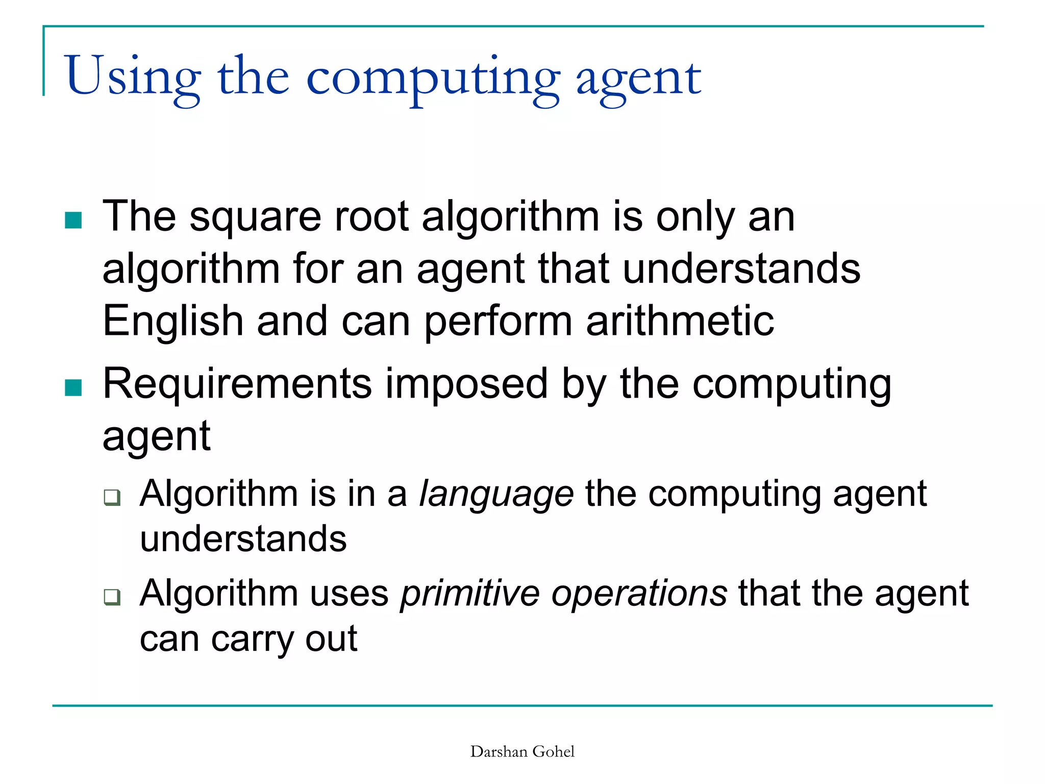 Introduction to computer science | PPTX | Computing | Technology ...