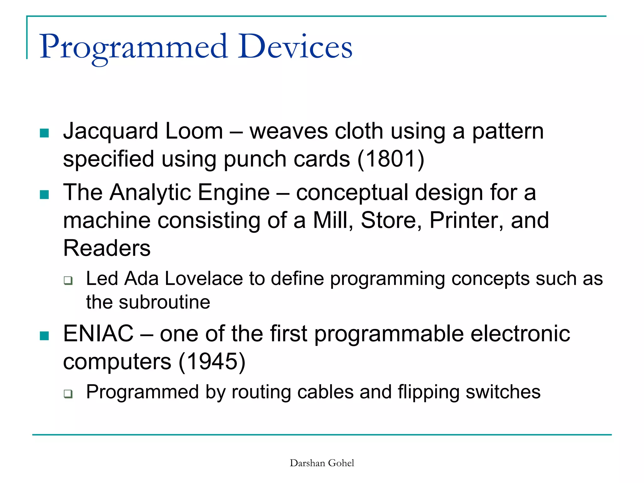 Introduction to computer science | PPTX | Computing | Technology ...