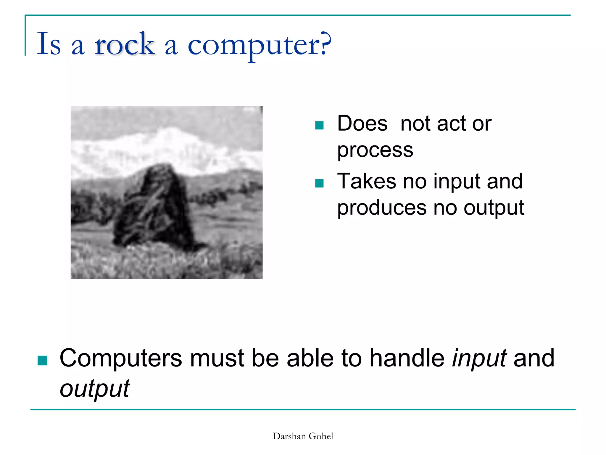 Introduction to computer science | PPTX
