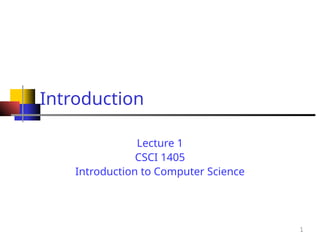 Introduction to Computer Science and work.ppt