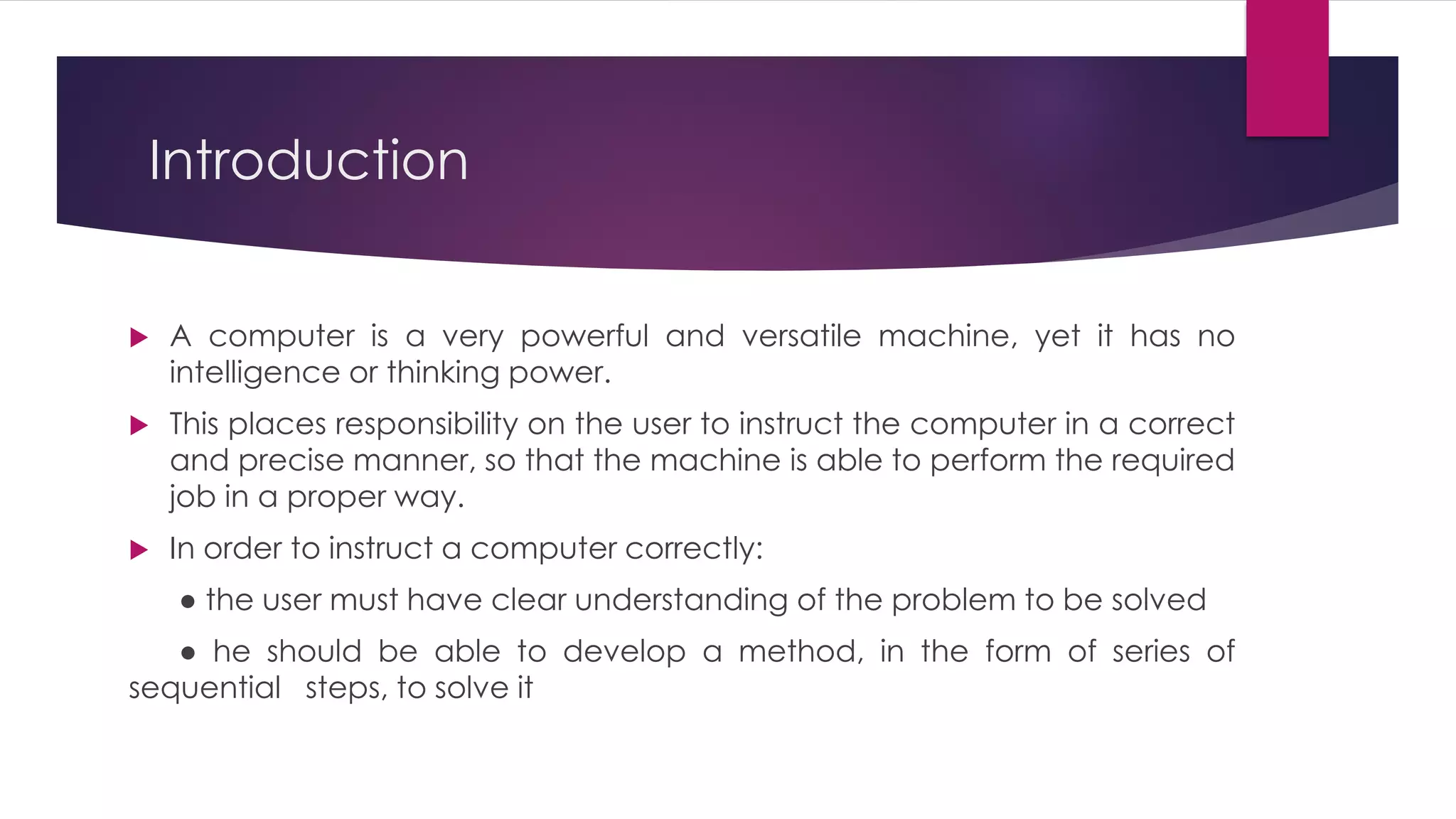 Logic Development and Algorithm. | PDF | Programming Languages | Computing