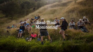 Real Time
Monitoring
 