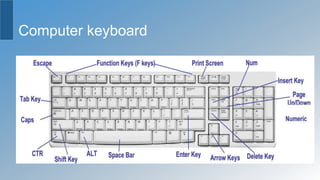 Computer keyboard
 