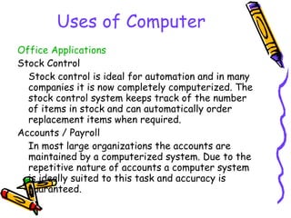 Introduction to computers new 2010 | PPT
