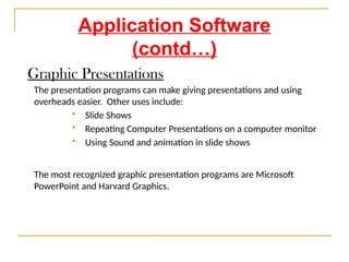Introduction to computer and it's software | PPTX
