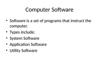 Comprehensive Introduction to Computer Technology and Its Evolution | PPTX