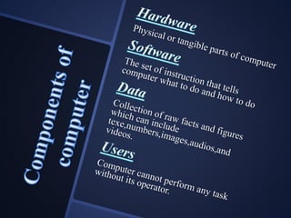 Introduction to computer system | PPTX
