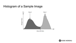 Histogram of a Sample Image
 