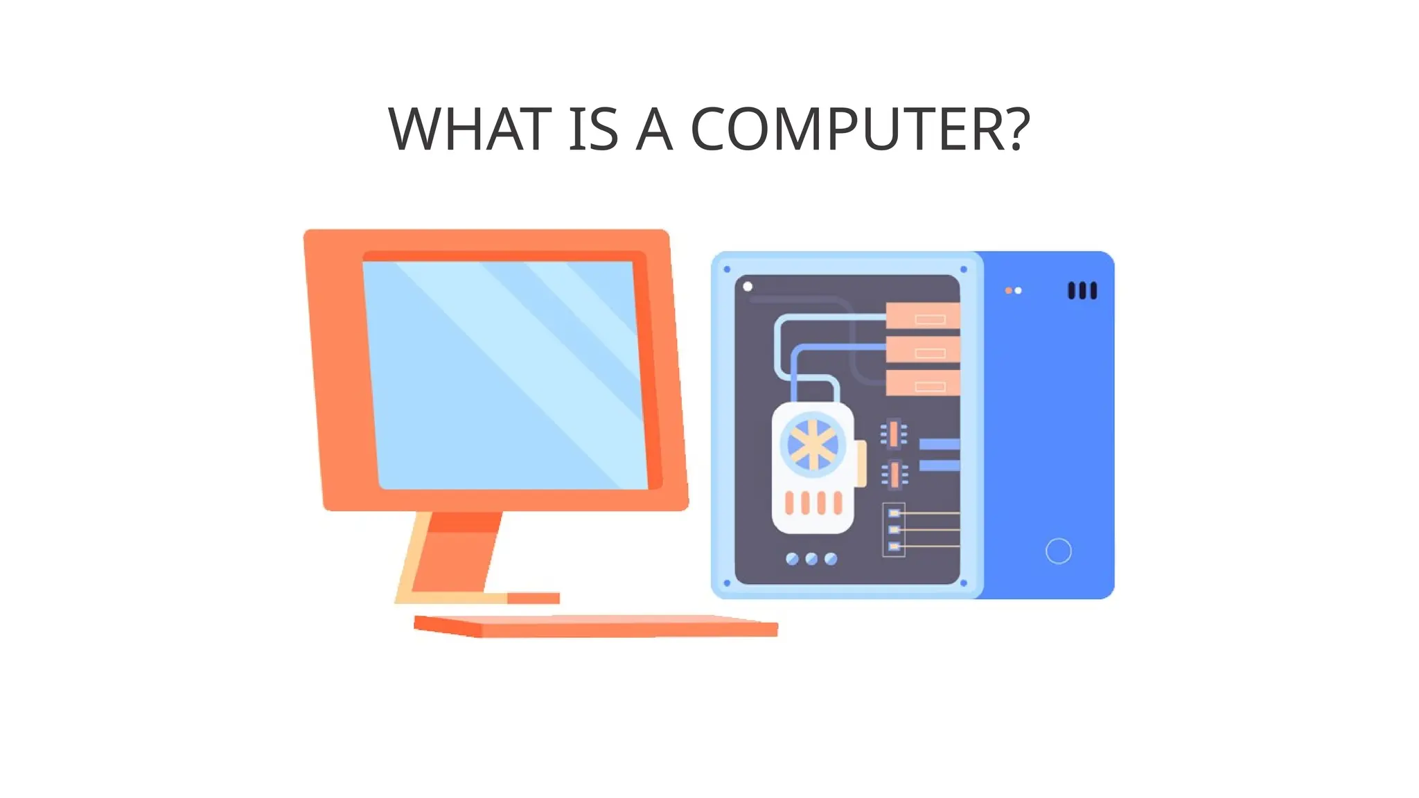 WHAT IS A COMPUTER?
 