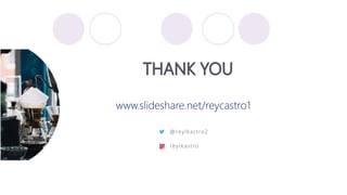 www.slideshare.net/reycastro1
@reylkastro2
reylkastro
 