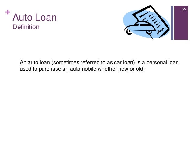 Financed Car Definition >> Introduction To Consumer Lending Financed Car Definition >> Introduction To Consumer Lending
