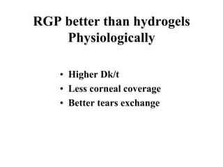 Tear Pooling Rgp Introduction to contact lens.ppt