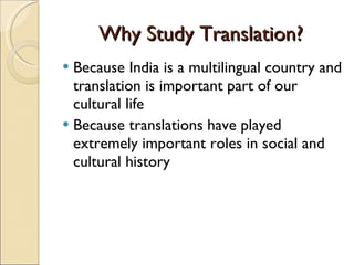 Contemporary Translation Introduction to contemporary translation studies | PPT