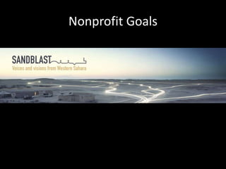 Nonprofit Goals
 