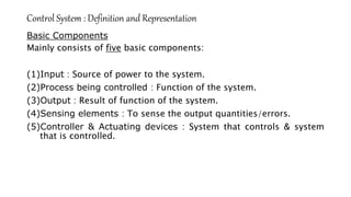 Introduction to control system 1 | PPTX