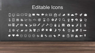 SLIDESMANIA.COM
Editable Icons
 