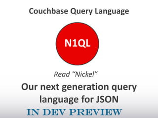Introduction to couchbase | PPTX