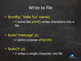 Introduction to c part 4 | PPT