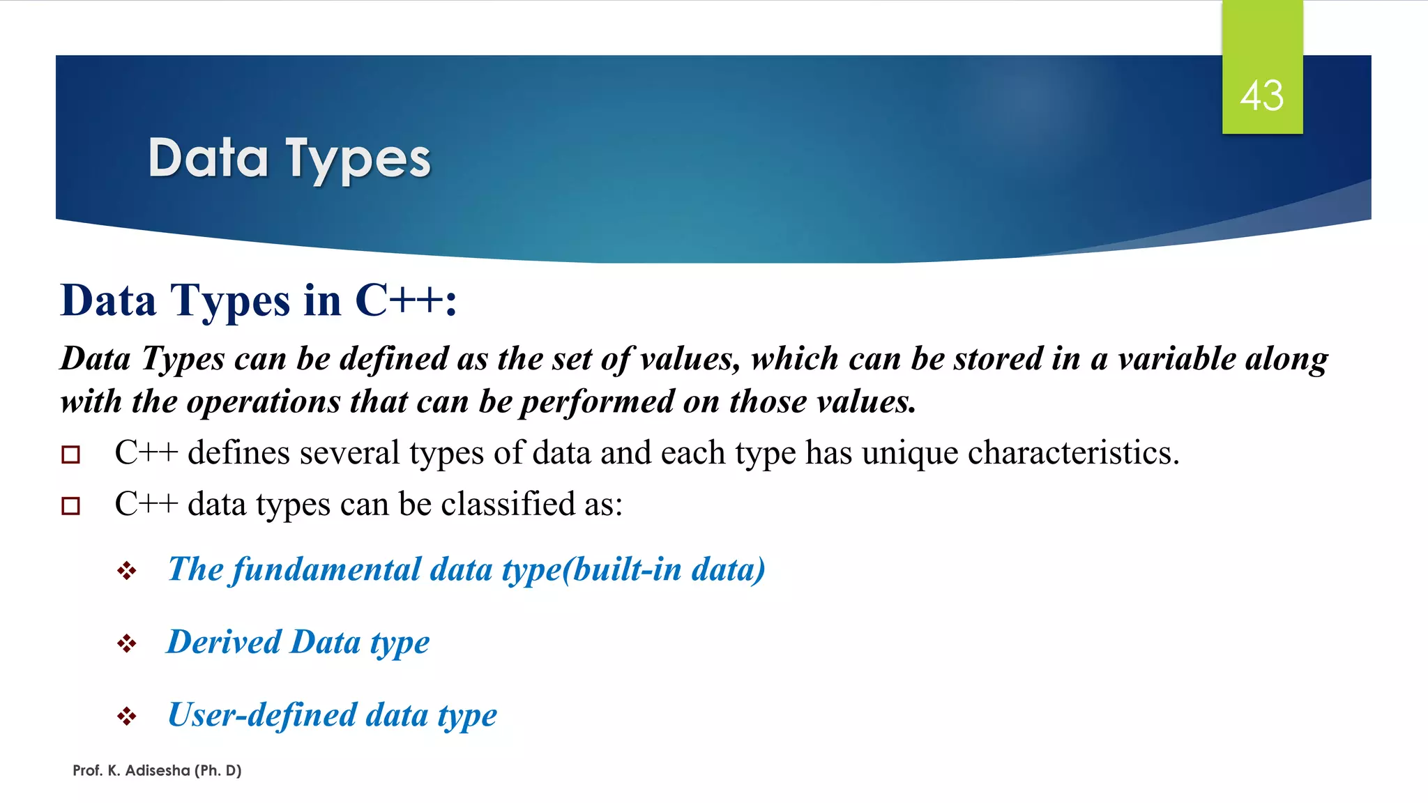 Introduction to c++ ppt 1 | PDF