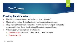 Introduction to c++ ppt 1 | PDF
