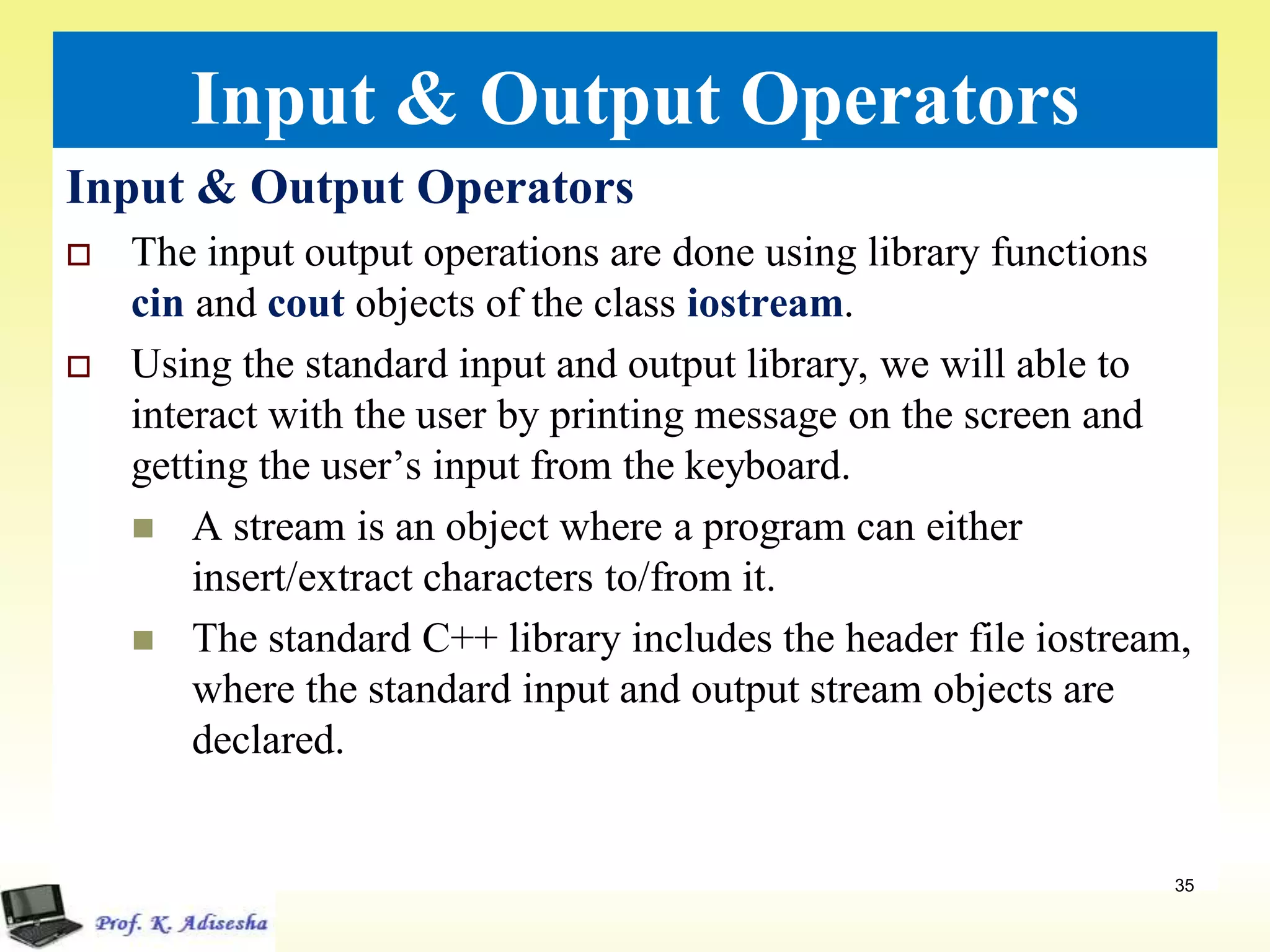 Introduction to c++ ppt | PPT