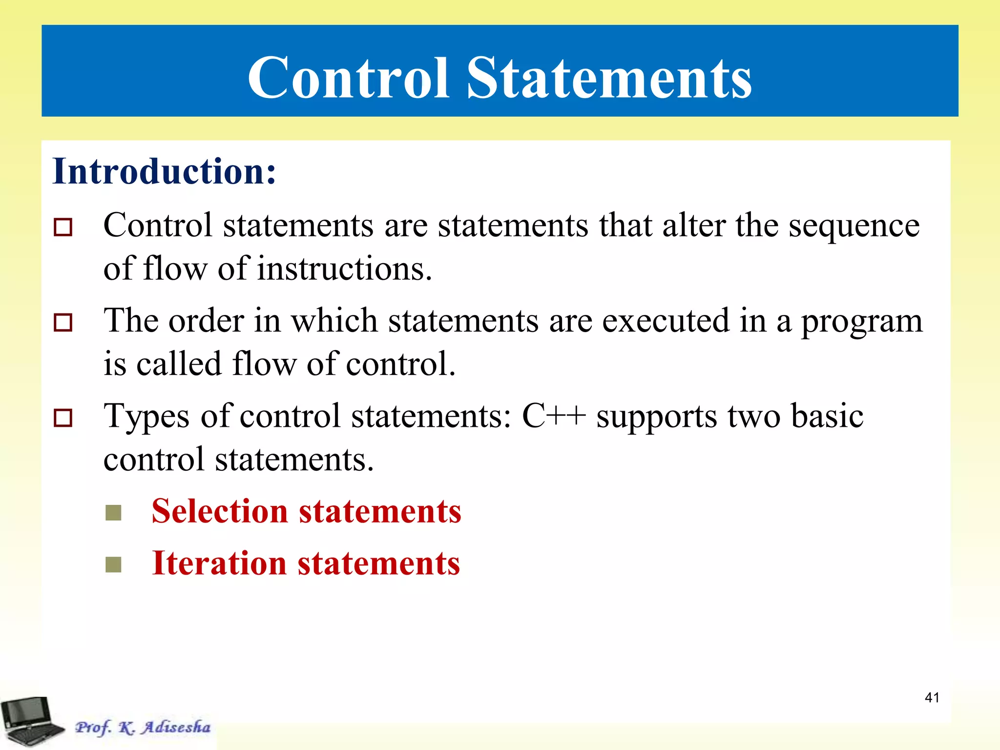 Introduction to c++ ppt | PDF | Programming Languages | Computing