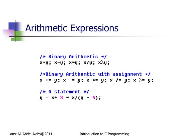 Introduction to C Programming | PPTX