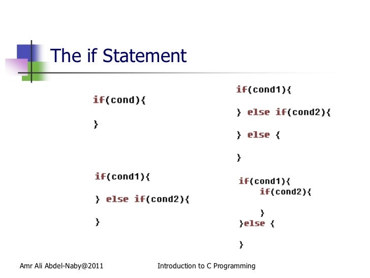 Introduction to C Programming