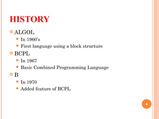 Introduction to c programming | PPT