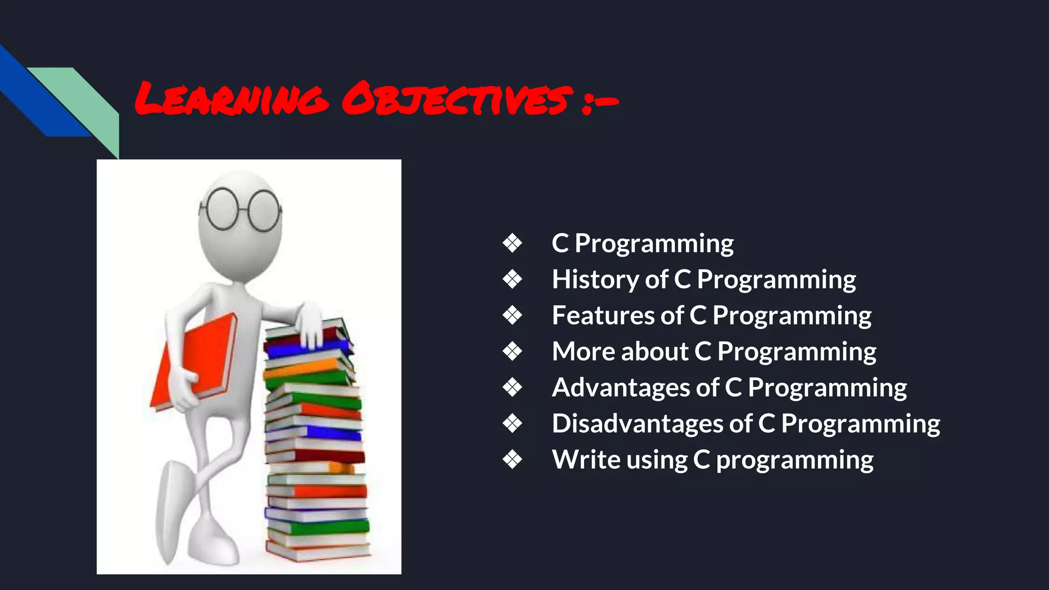 Introduction to c programming | PPT