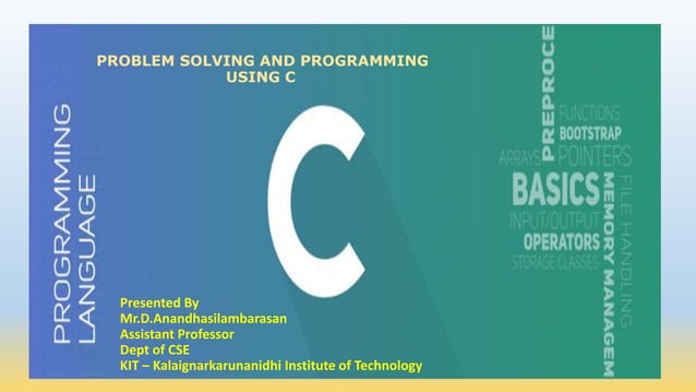 Introduction to C Programming | PPTX