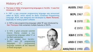 Introduction to C Programming | PPTX