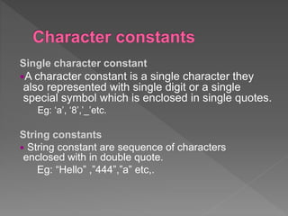 Introduction to c programming | PPTX
