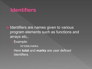 Introduction to c programming | PPTX