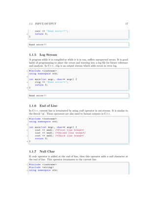 Notes for C++ Programming / Object Oriented C++ Programming for MCA ...
