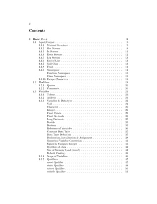 Introduction to c++ (cpp) | PDF