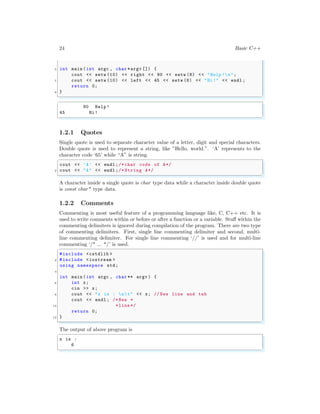Introduction to c++ (cpp) | PDF