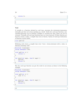 Introduction to c++ (cpp) | PDF