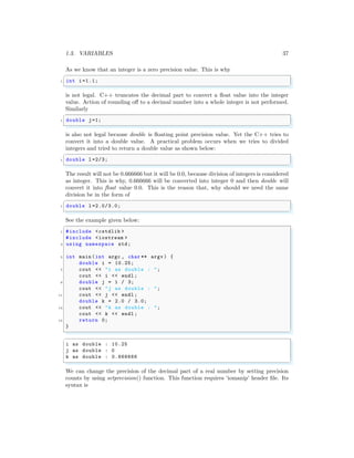 Introduction to c++ (cpp) | PDF