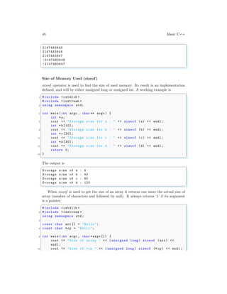 Introduction to c++ (cpp) | PDF