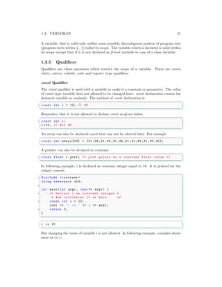 Introduction to c++ (cpp) | PDF