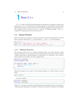Introduction to c++ (cpp) | PDF