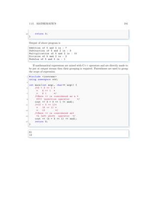 Introduction to cpp (c++) | PDF
